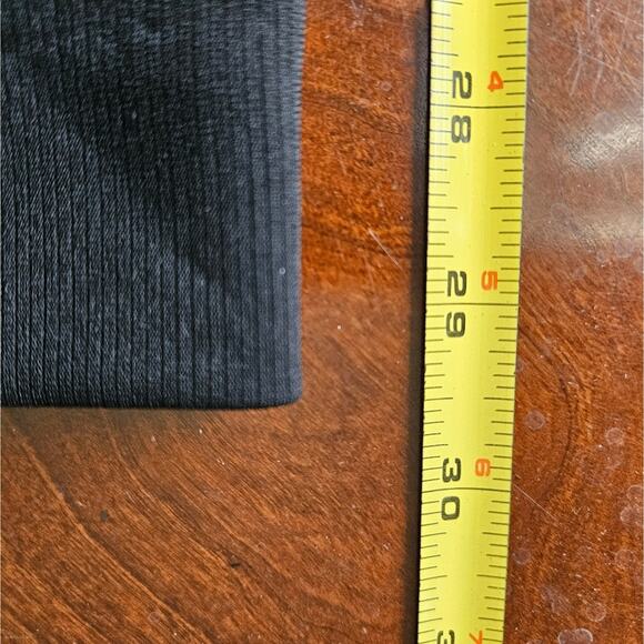 Talbots Petites Pencil Skirt Womens Black 10 Lined Career Front Slit Back Zip - Picture 11 of 12